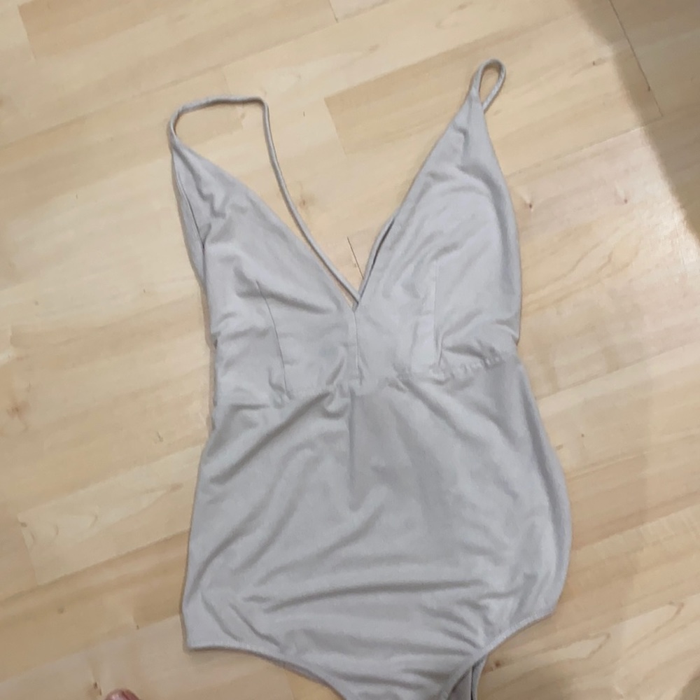 Suede low cut tank